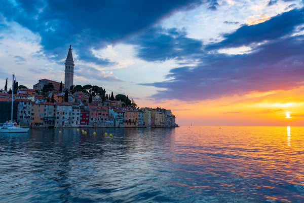 Sunset over the Adriatic